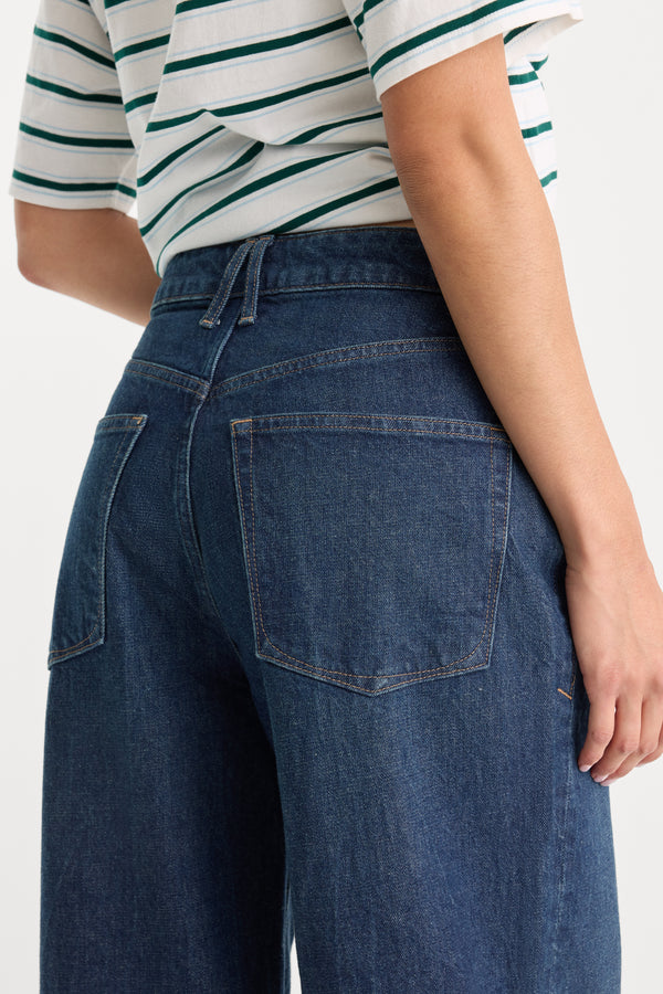 VINTAGE WIDE JEANS | QUIRK-6 | GOOD AMERICAN | MODEL