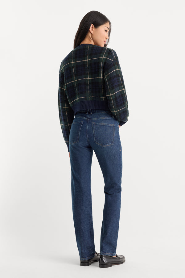 VINTAGE STRAIGHT JEANS | QUIRK-6 | GOOD AMERICAN | MODEL