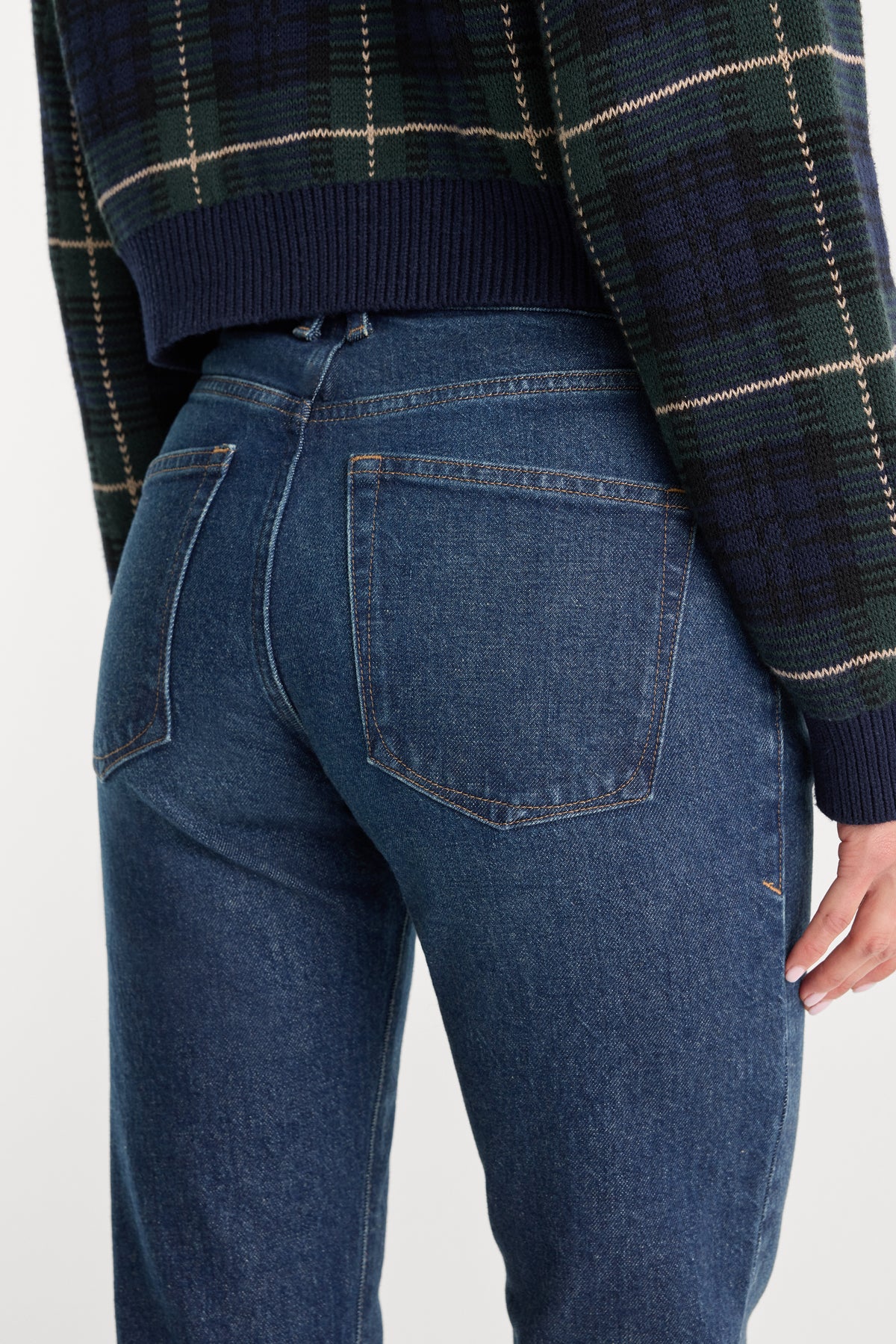 VINTAGE STRAIGHT JEANS | QUIRK-5 | GOOD AMERICAN | MODEL