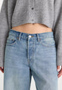 VINTAGE LOW SLUNG BAGGY JEANS | TERRA-4 | GOOD AMERICAN | MODEL