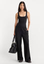 SCULPTING MODERN TANK BODYSUIT | BLACK-3 | GOOD AMERICAN | MODEL