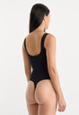 SCULPTING MODERN TANK BODYSUIT | BLACK-5 | GOOD AMERICAN | MODEL