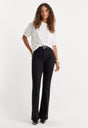ALWAYS FITS GOOD CLASSIC BOOTCUT JEANS | BLACK001-1 | GOOD AMERICAN | MODEL