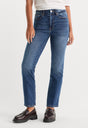 ALWAYS FITS GOOD LEGS STRAIGHT JEANS | INDIGO571-6 | GOOD AMERICAN | MODEL