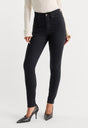 ALWAYS FITS GOOD LEGS SKINNY JEANS | BLACK165-3 | GOOD AMERICAN | MODEL