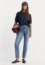 ALWAYS FITS GOOD LEGS STRAIGHT JEANS | INDIGO316-3 | GOOD AMERICAN | MODEL