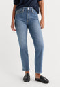 ALWAYS FITS GOOD LEGS STRAIGHT JEANS | INDIGO316-4 | GOOD AMERICAN | MODEL