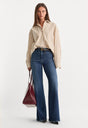 SOFT TECH GOOD WAIST PALAZZO JEANS|INDIGO511-1 | GOOD AMERICAN | MODEL