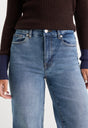 ALWAYS FITS SLIM PALAZZO JEANS | TAWNY-5 | GOOD AMERICAN | MODEL