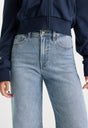 GOOD WAIST PALAZZO JEANS | INDIGO1154-3 | GOOD AMERICAN | MODEL