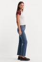 GOOD PETITE STRAIGHT JEANS | BLUE004-3 | GOOD AMERICAN | MODEL