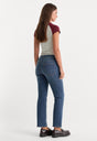 GOOD LEGS STRAIGHT JEANS | BLUE004-5 | GOOD AMERICAN | MODEL