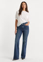 ALWAYS FITS GOOD CLASSIC BOOTCUT JEANS | INDIGO446-1 | GOOD AMERICAN | MODEL