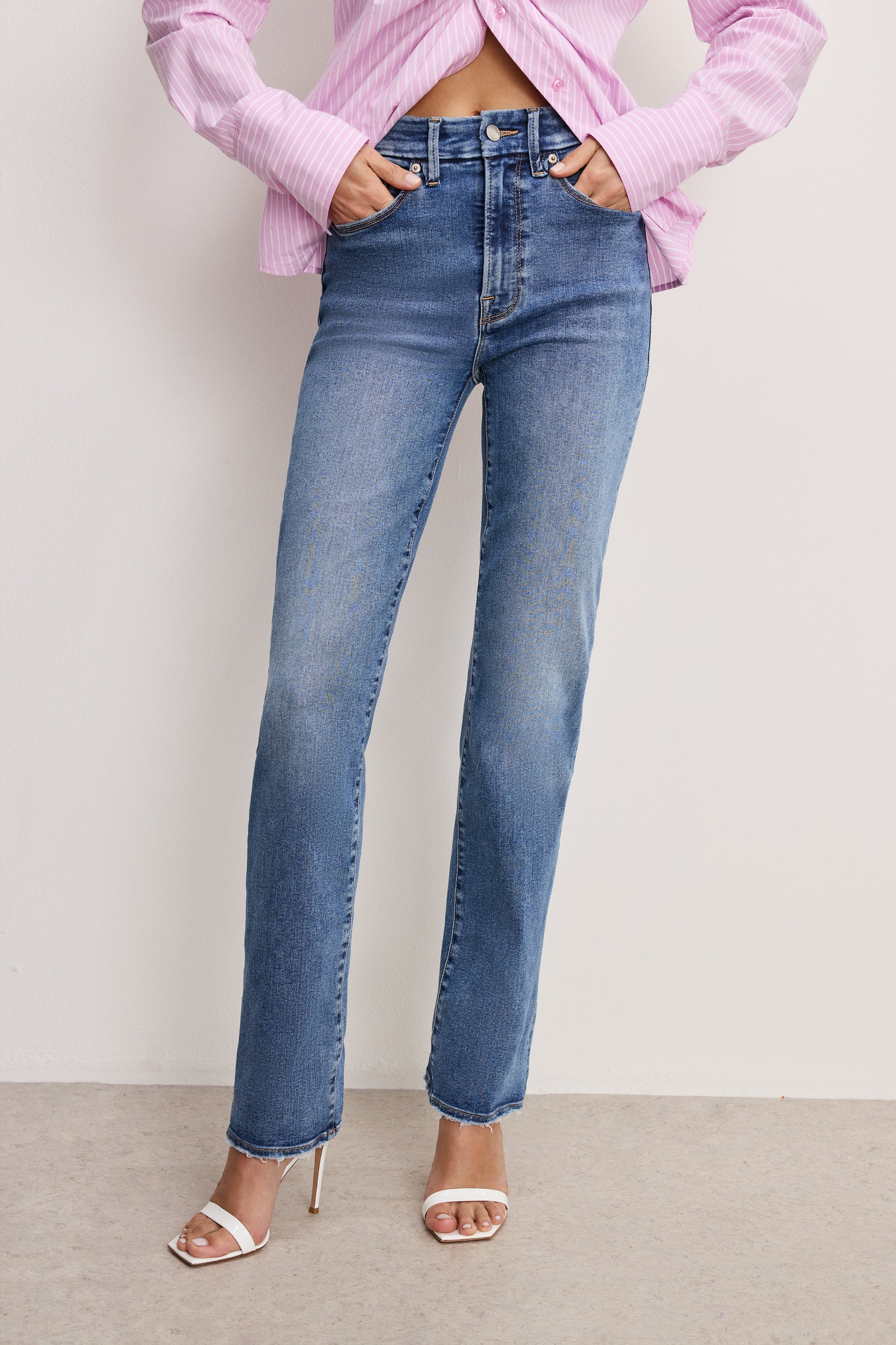 ALWAYS FITS GOOD LEGS STRAIGHT JEANS LONG | INDIGO316