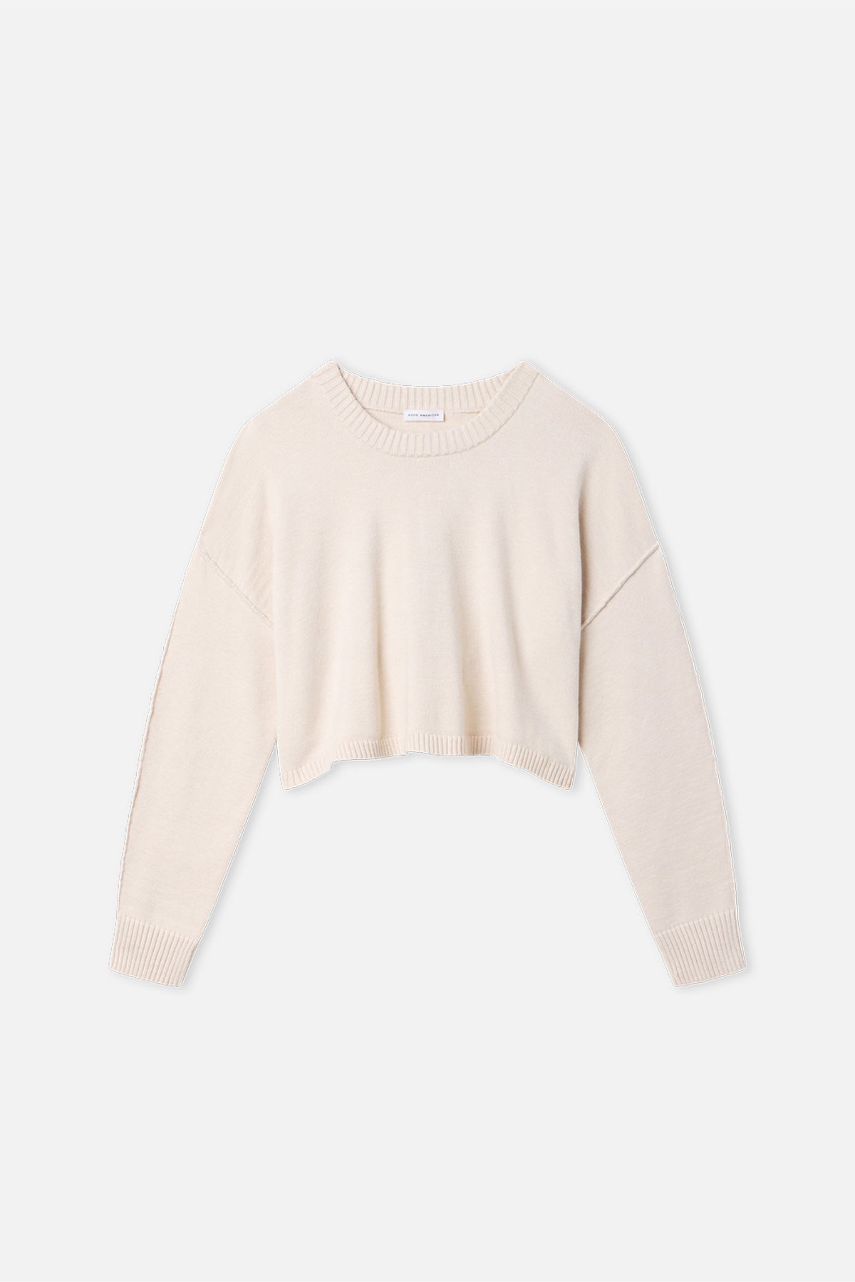 COZY KNIT CREW NECK | VANILLA001