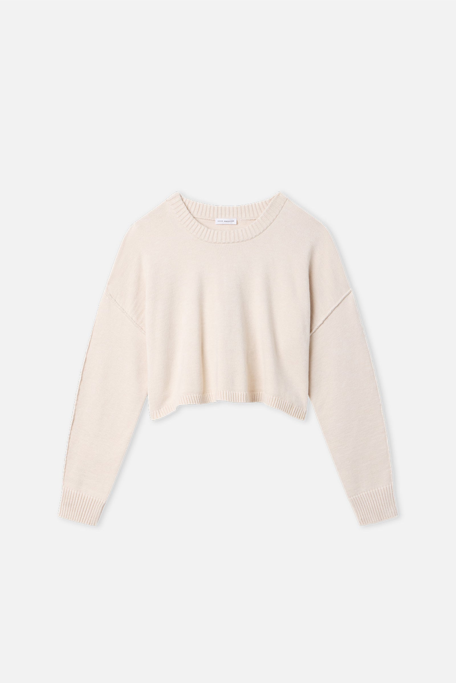 COZY KNIT CREW NECK | VANILLA001