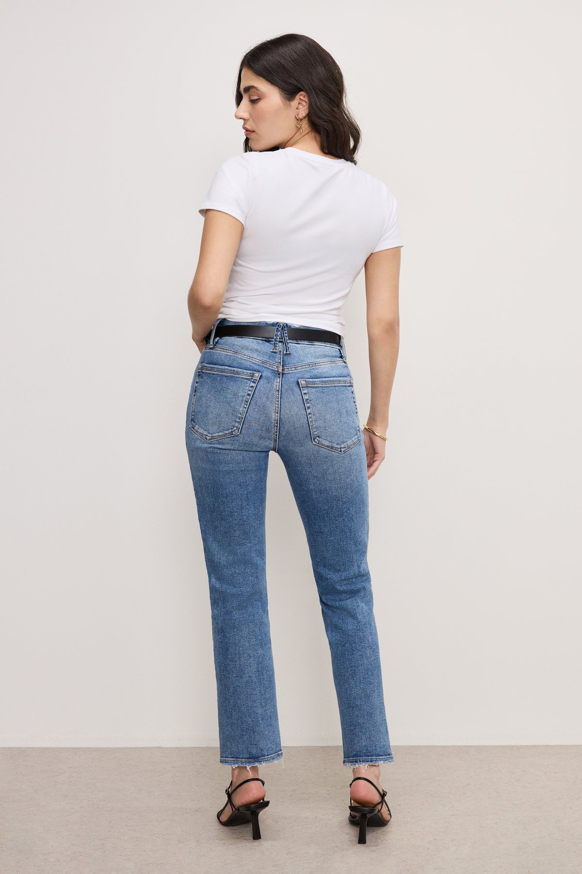 ALWAYS FITS GOOD PETITE STRAIGHT JEANS | INDIGO316