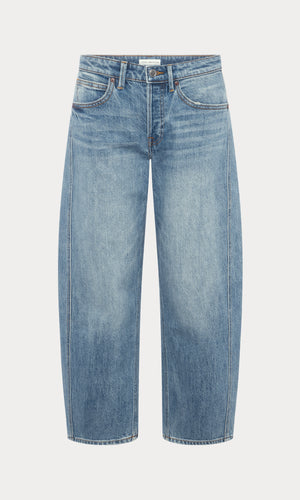 VINTAGE BARREL ANKLE JEANS | INDIGO1350