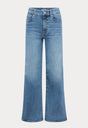 ALWAYS FITS SLIM PALAZZO JEANS | TAWNY-9 | GOOD AMERICAN | FLAT