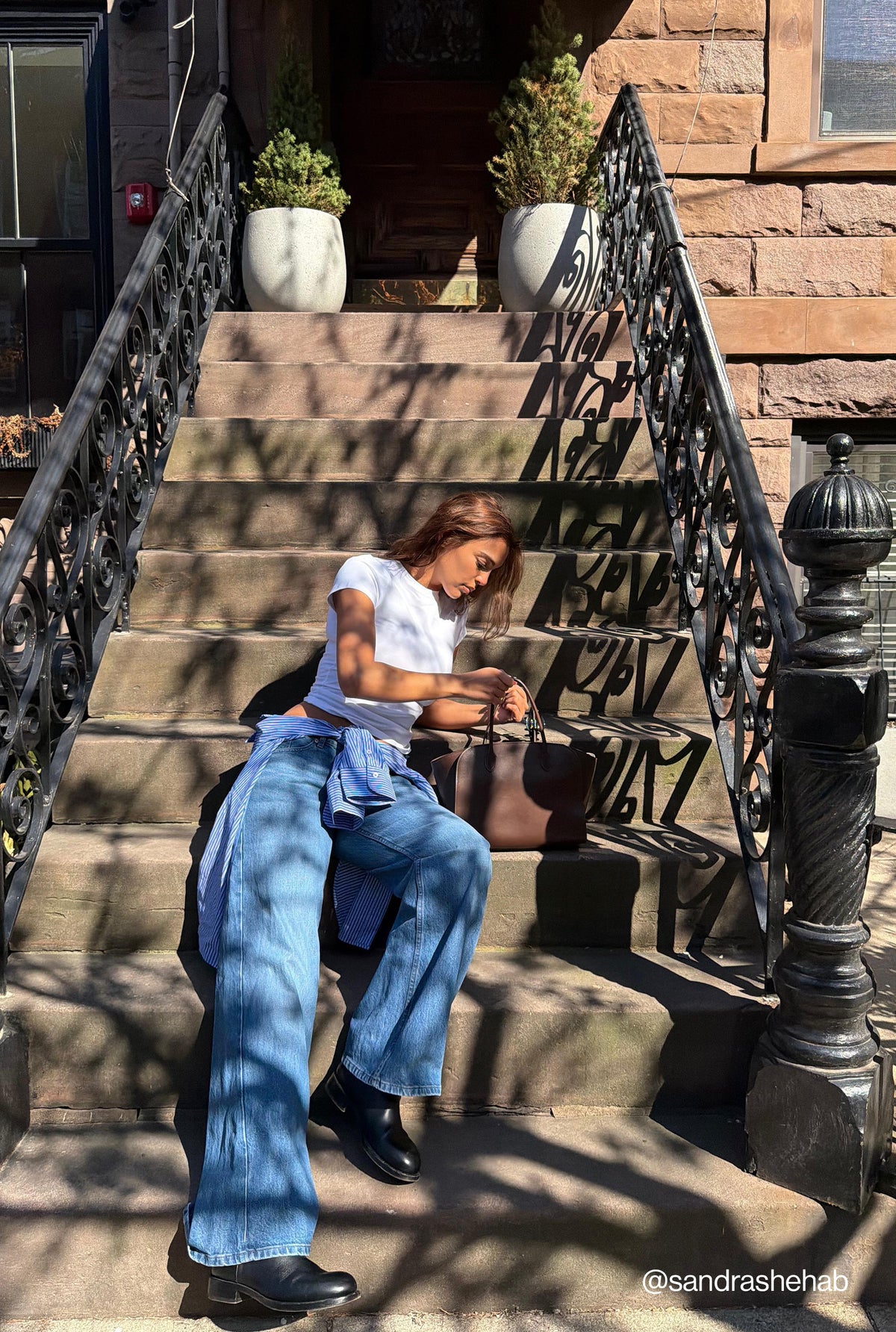 VINTAGE LOW LOOSE JEANS | INDIGO1224