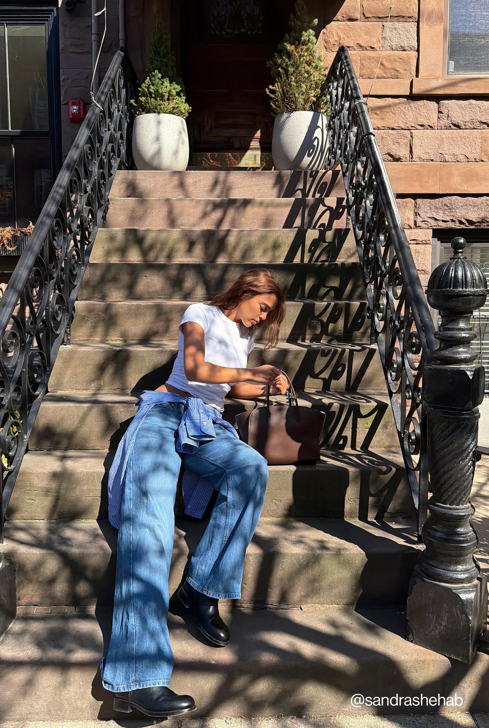 VINTAGE LOW LOOSE JEANS | INDIGO1224