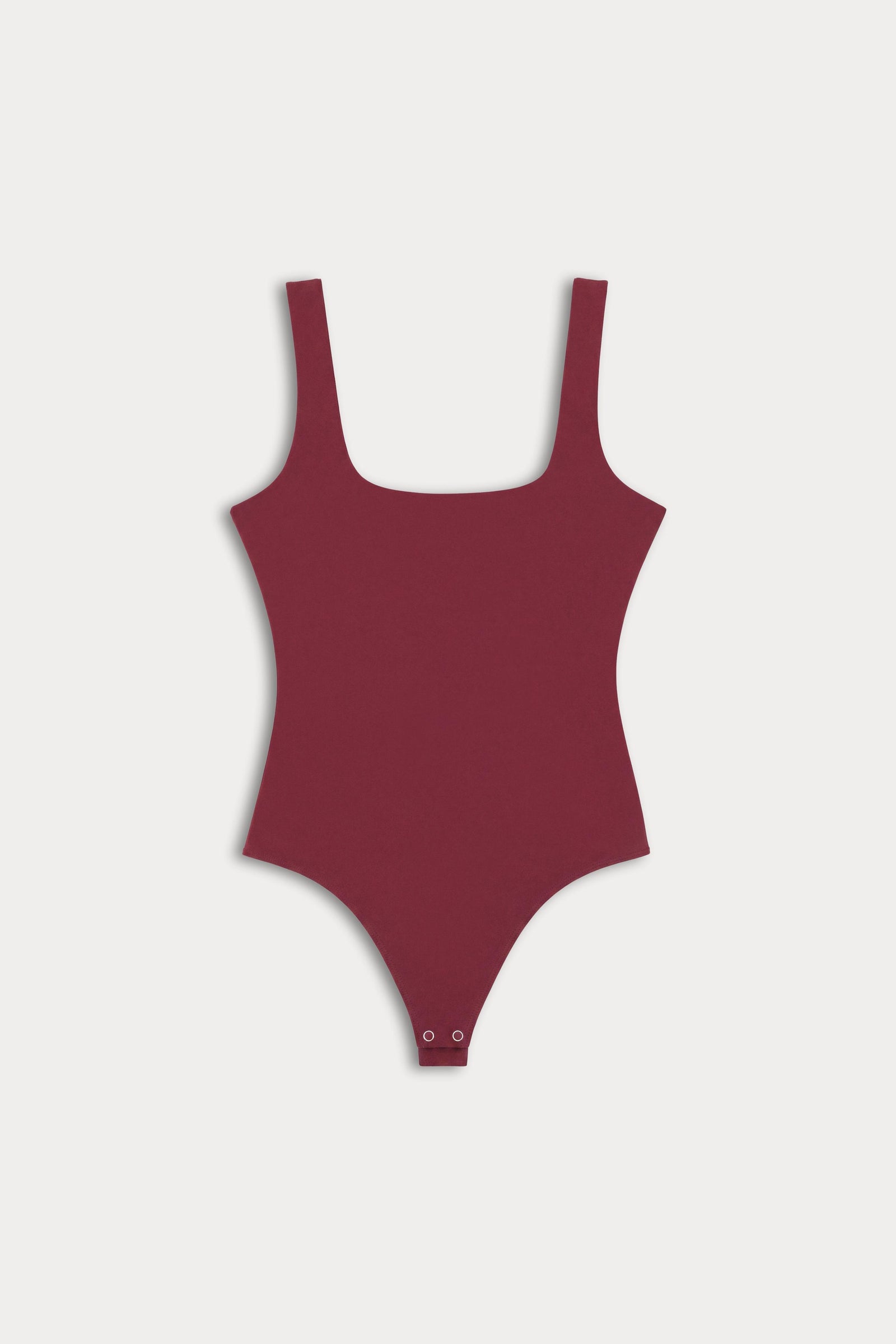 THE SCULPTING MODERN TANK BODYSUIT | BERRY NOIR