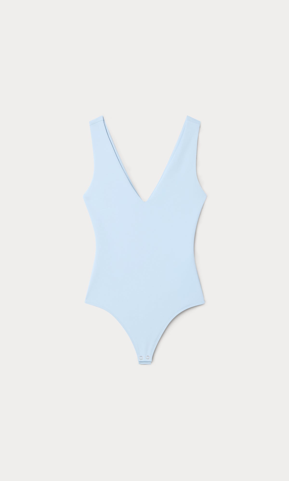 THE SCULPTING DEEP V BODYSUIT | SKY