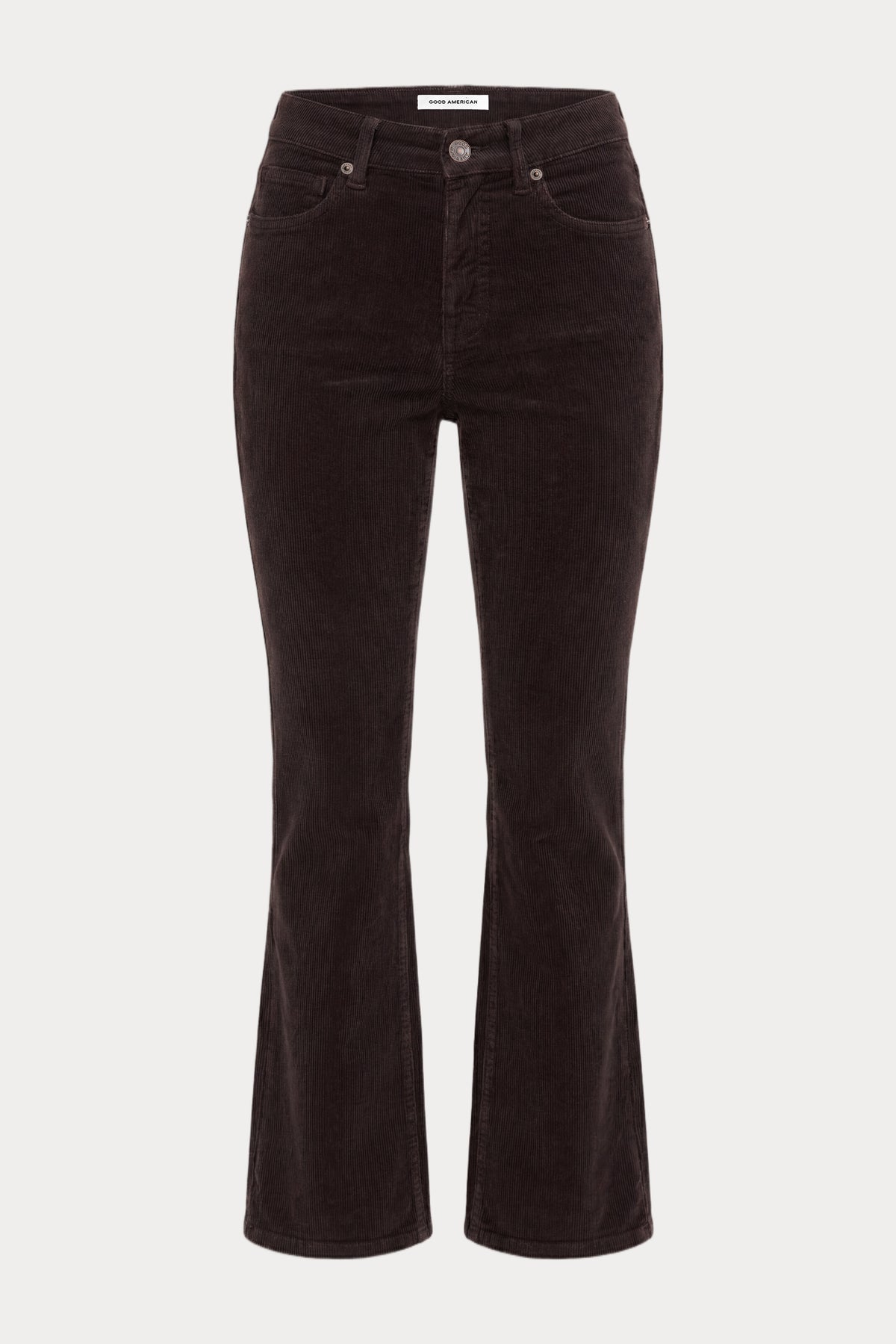GOOD CLASSIC BOOTCUT CORDUROY PANT | ESPRESSO-7 | GOOD AMERICAN | GHOST