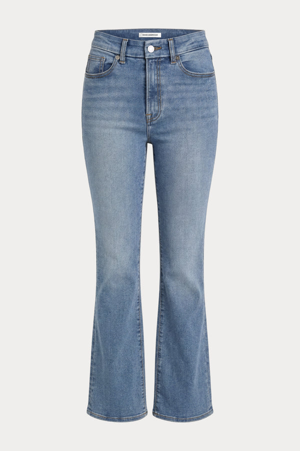 ALWAYS FITS GOOD CLASSIC BOOTCUT JEANS | INDIGO316-9 | GOOD AMERICAN | FLAT