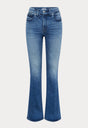 ALWAYS FITS GOOD CLASSIC BOOTCUT JEANS | INDIGO446-9 | GOOD AMERICAN | FLAT