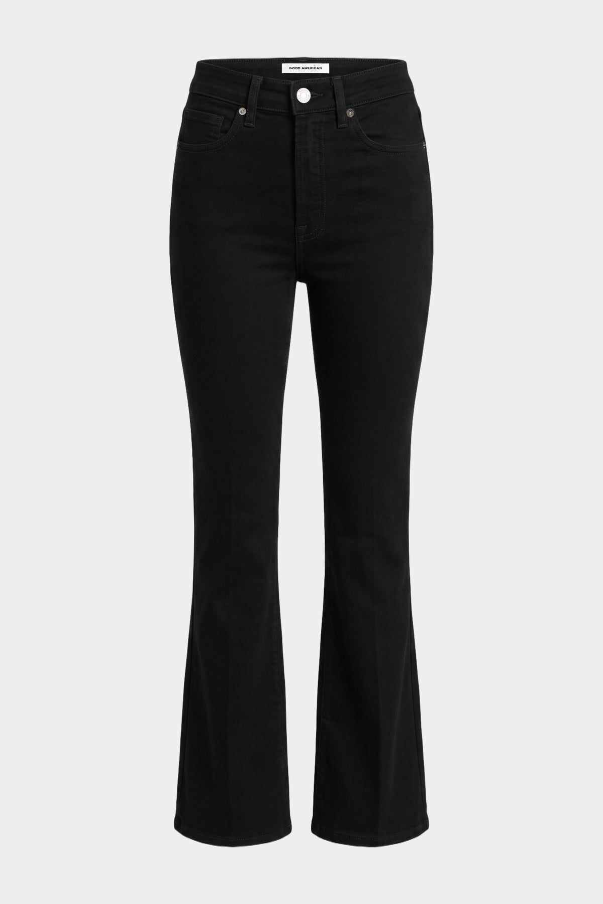 ALWAYS FITS GOOD CLASSIC BOOTCUT JEANS | BLACK001-7 | GOOD AMERICAN | FLAT
