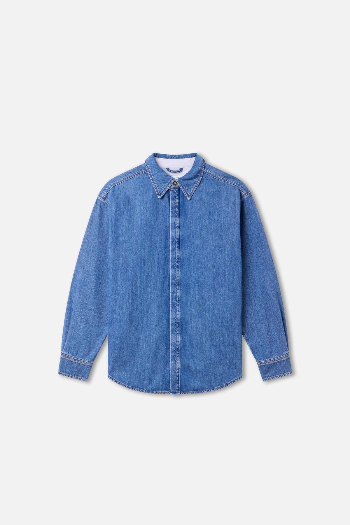 OVERSIZED DENIM SHIRT | INDIGO1024