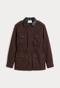THE FIELD JACKET | ESPRESSO-6 | GOOD AMERICAN | FLAT