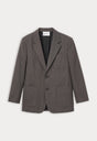 THE OVERSIZED BLAZER | CHARCOAL MINI HOUNDSTOOTH-8 | GOOD AMERICAN | FLAT