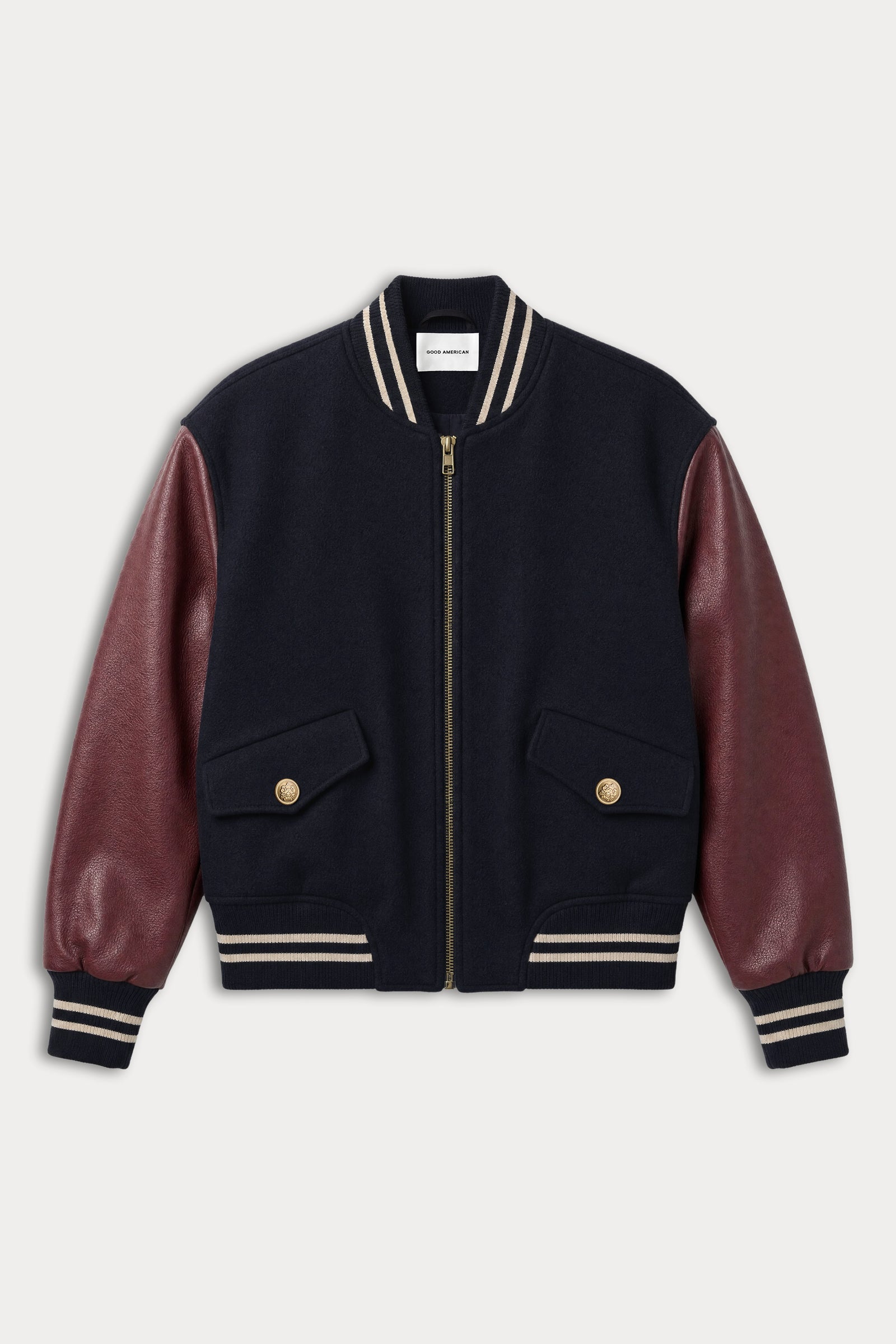THE TEAM VARSITY JACKET | NEW NAVY002