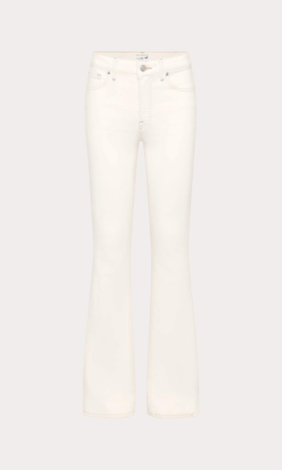 DOLLY JOLEANS PETITE FLARE JEANS | VINTAGE WHITE