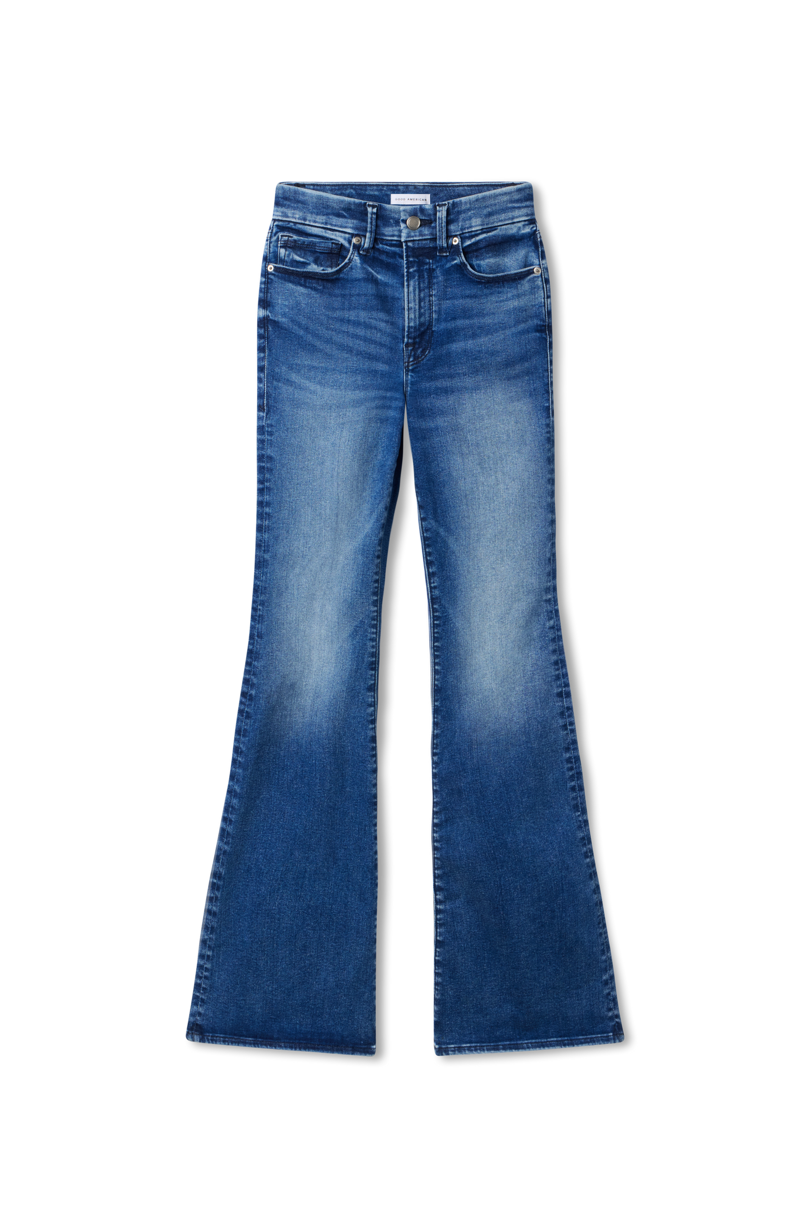ALWAYS FITS GOOD PETITE FLARE JEANS | INDIGO1071