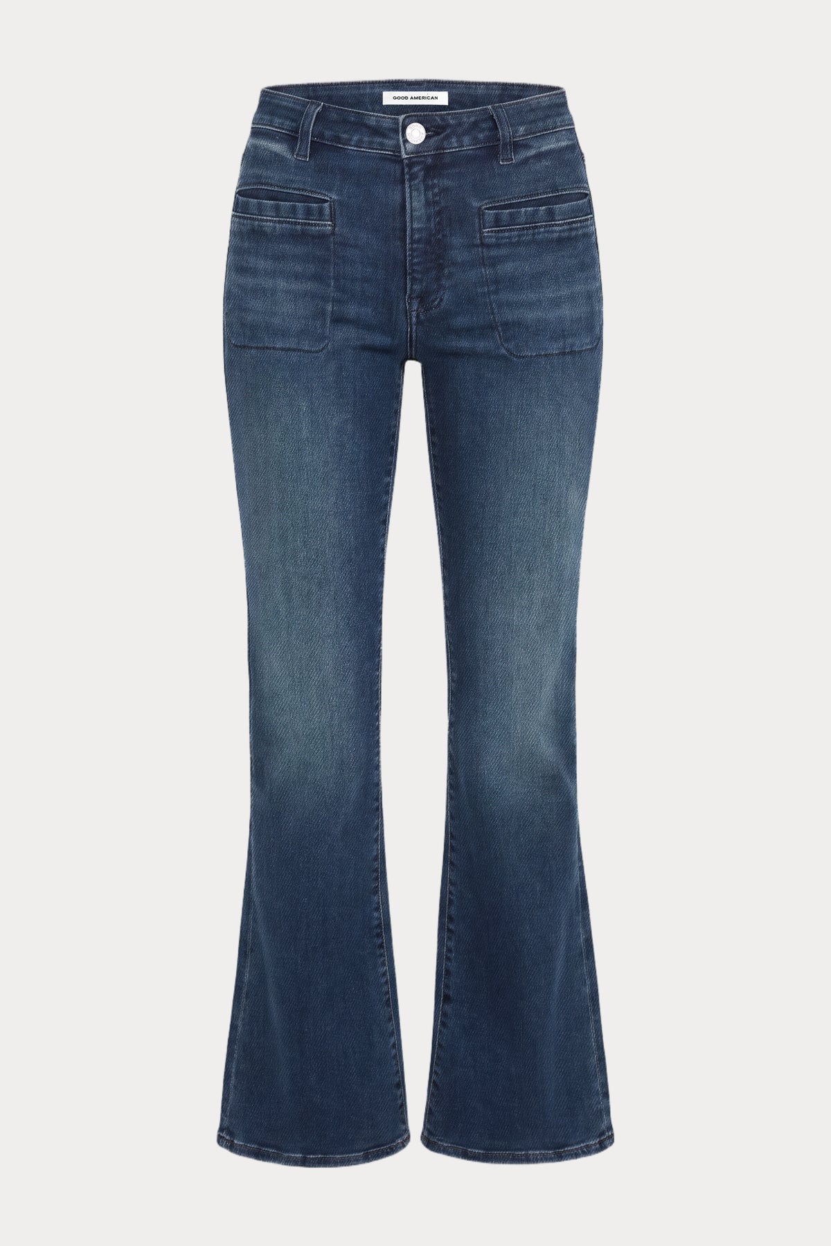 GOOD LEGS FLARE JEANS | LYRICAL-7 | GOOD AMERICAN | GHOST