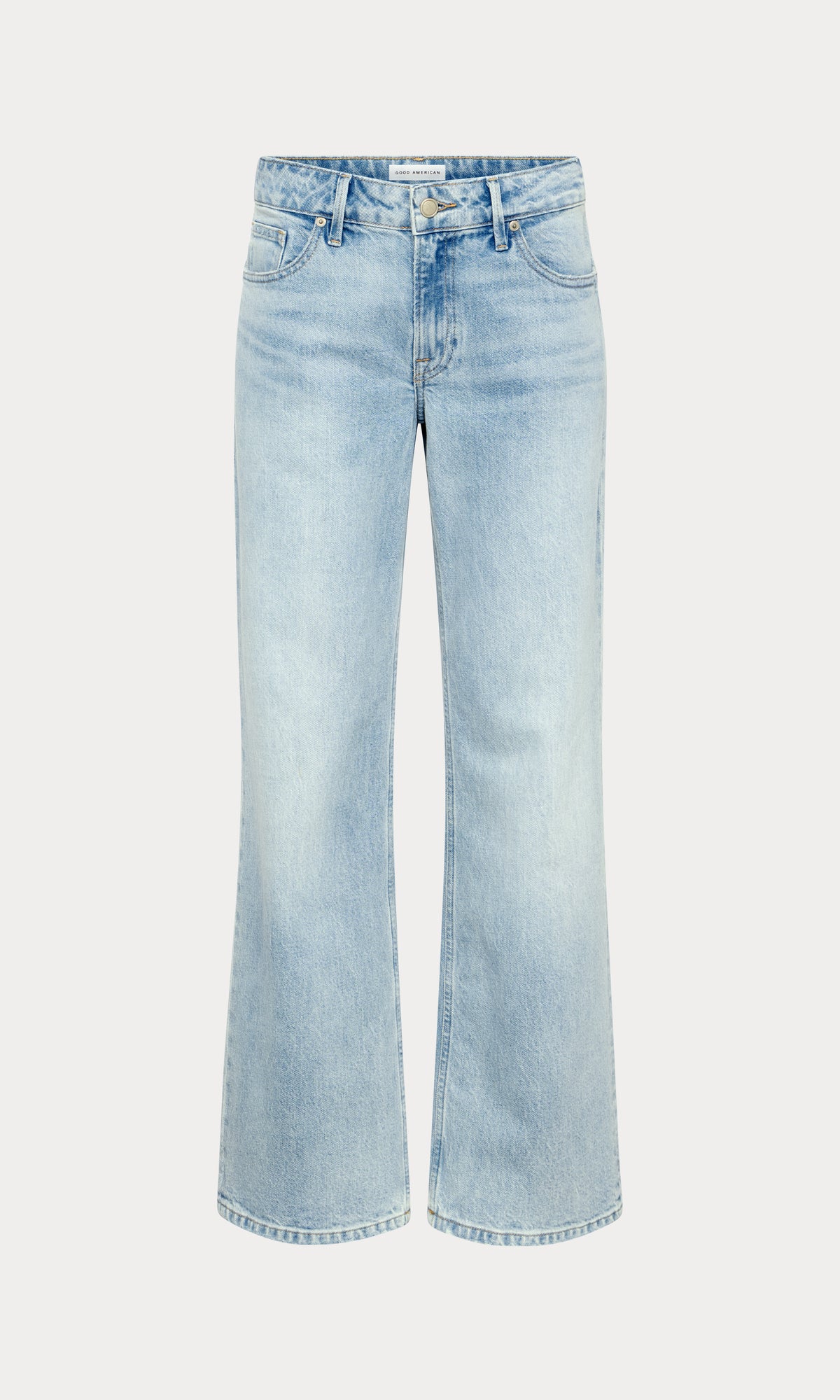 VINTAGE LOW LOOSE JEANS | INDIGO1223-7 | GOOD AMERICAN | FLAT