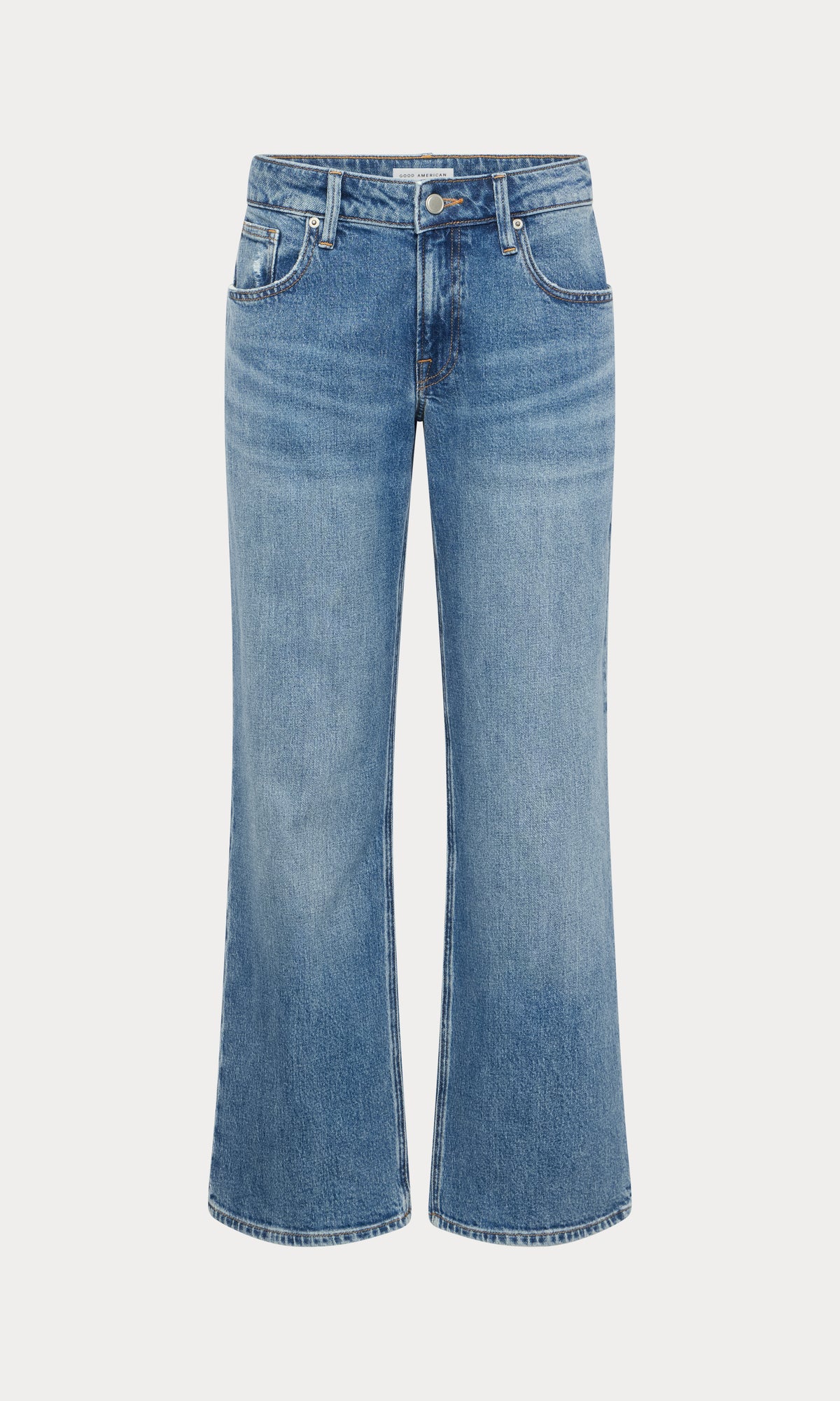 VINTAGE LOW LOOSE JEANS | INDIGO1224-7 | GOOD AMERICAN | FLAT