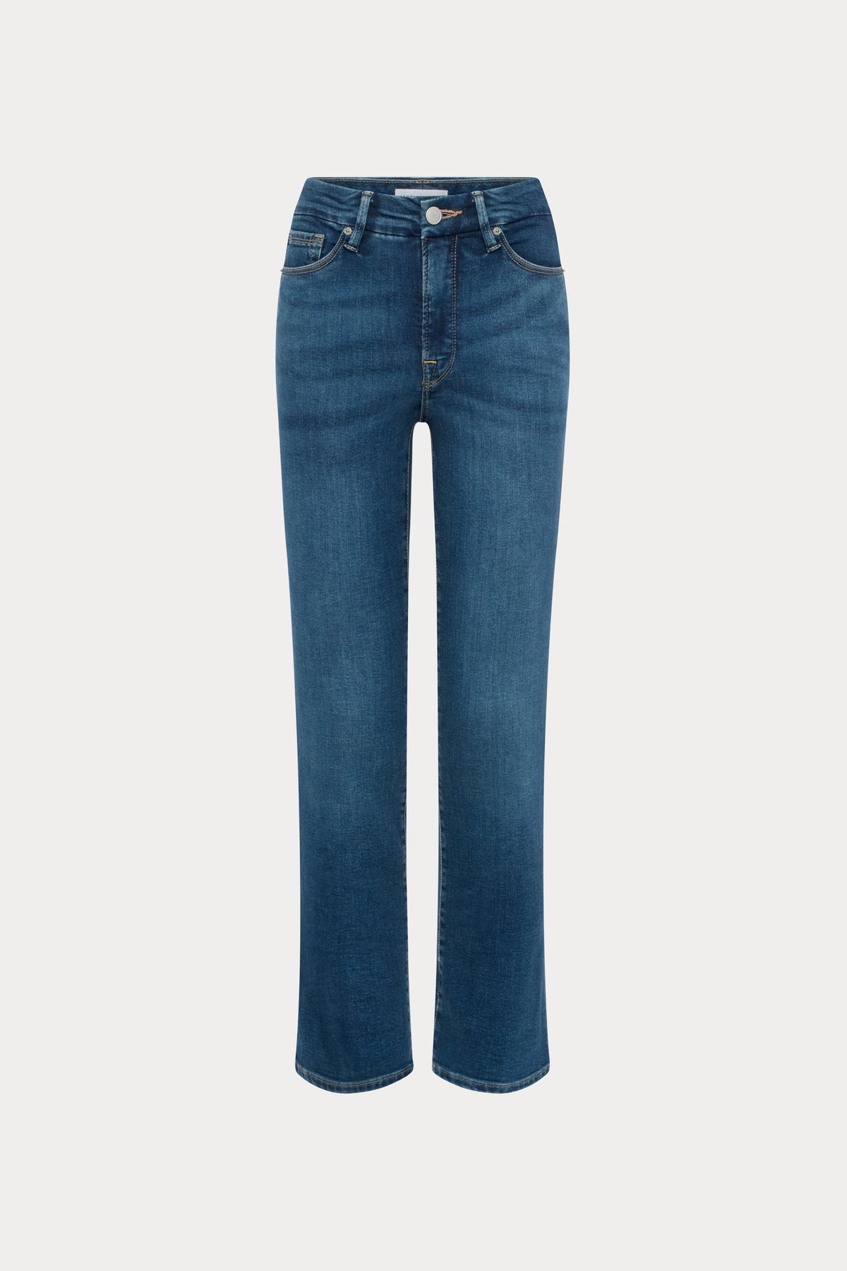 GOOD LEGS STRAIGHT JEANS LONG | BLUE004-7 | GOOD AMERICAN | MODEL