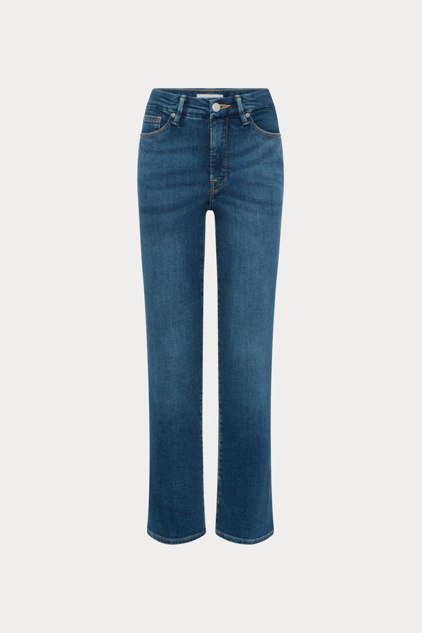 GOOD LEGS STRAIGHT JEANS LONG | BLUE004-7 | GOOD AMERICAN | MODEL