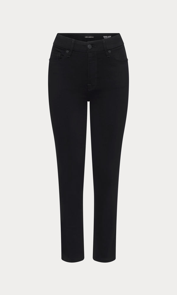 NEVER FADE GOOD LEGS STRAIGHT JEANS | BLACK001