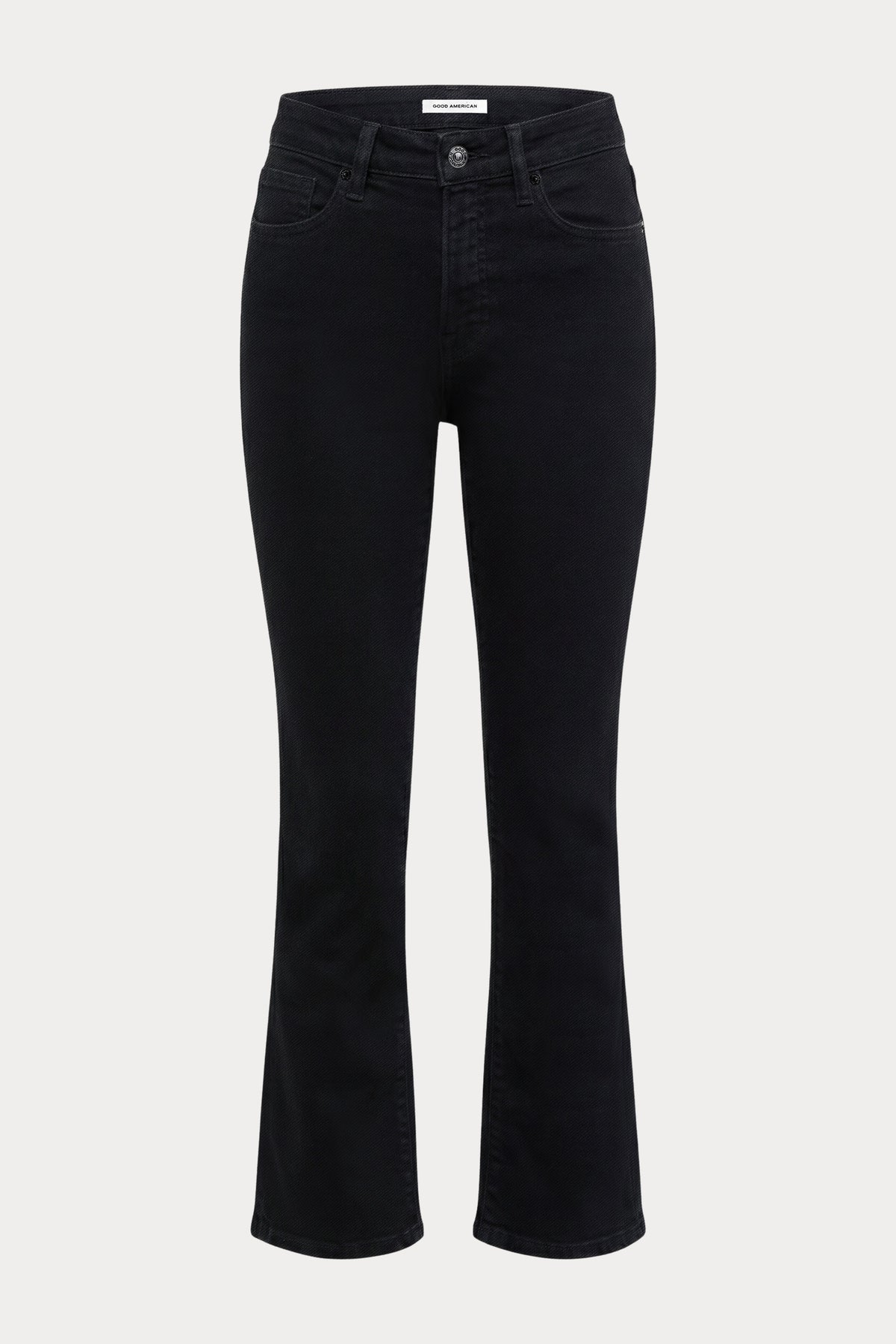 SOFT TECH GOOD LEGS STRAIGHT JEANS|BLACK001-7 | GOOD AMERICAN | MODEL