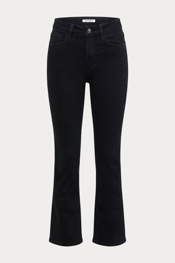 SOFT TECH GOOD LEGS STRAIGHT JEANS|BLACK001-7 | GOOD AMERICAN | MODEL