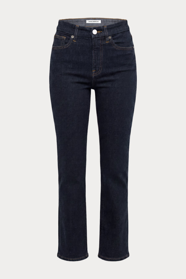 ALWAYS FITS GOOD LEGS STRAIGHT JEANS LONG | DENETHICBLUE04-7 | GOOD AMERICAN | GHOST
