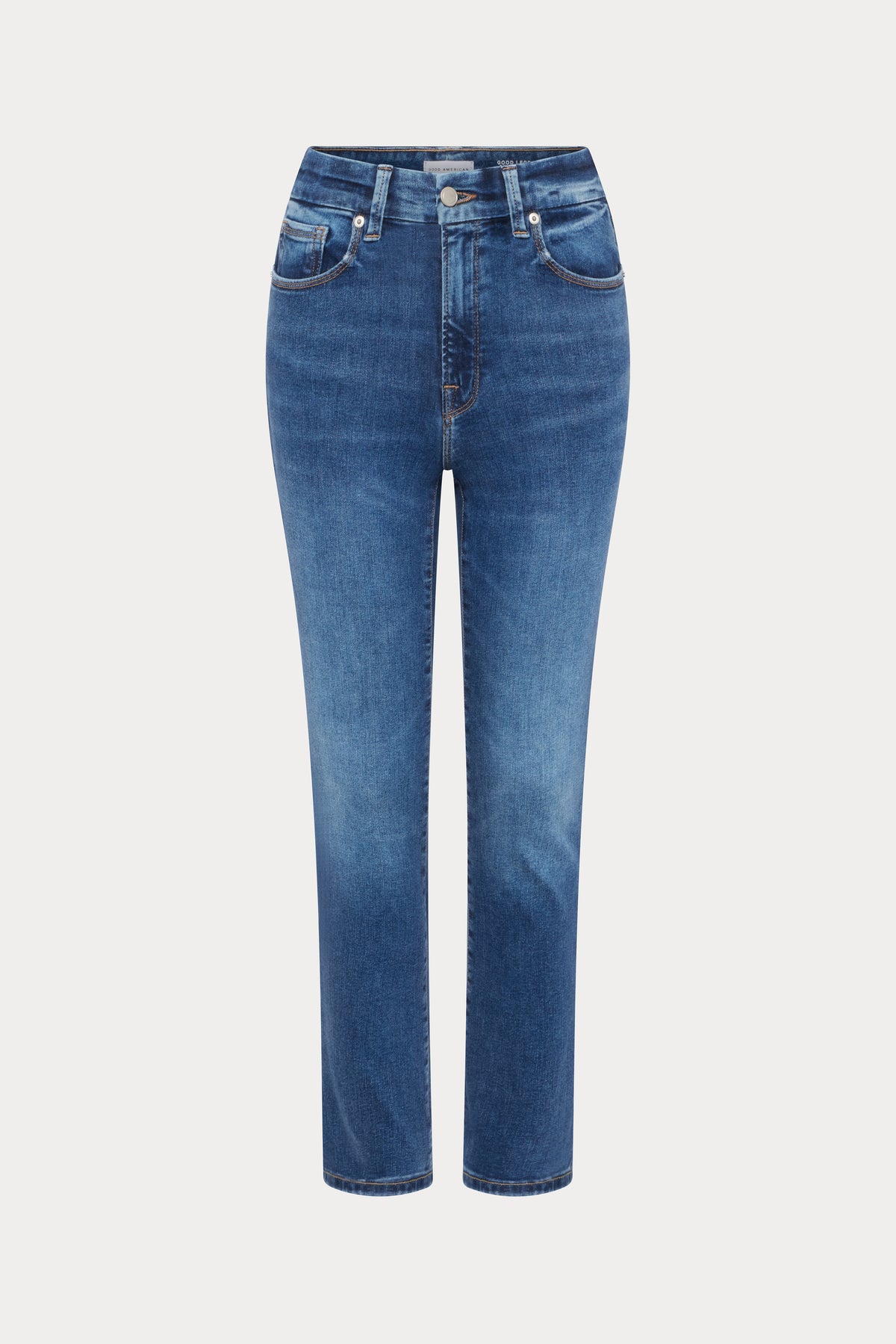 ALWAYS FITS GOOD LEGS STRAIGHT JEANS LONG | INDIGO571-7 | GOOD AMERICAN | MODEL