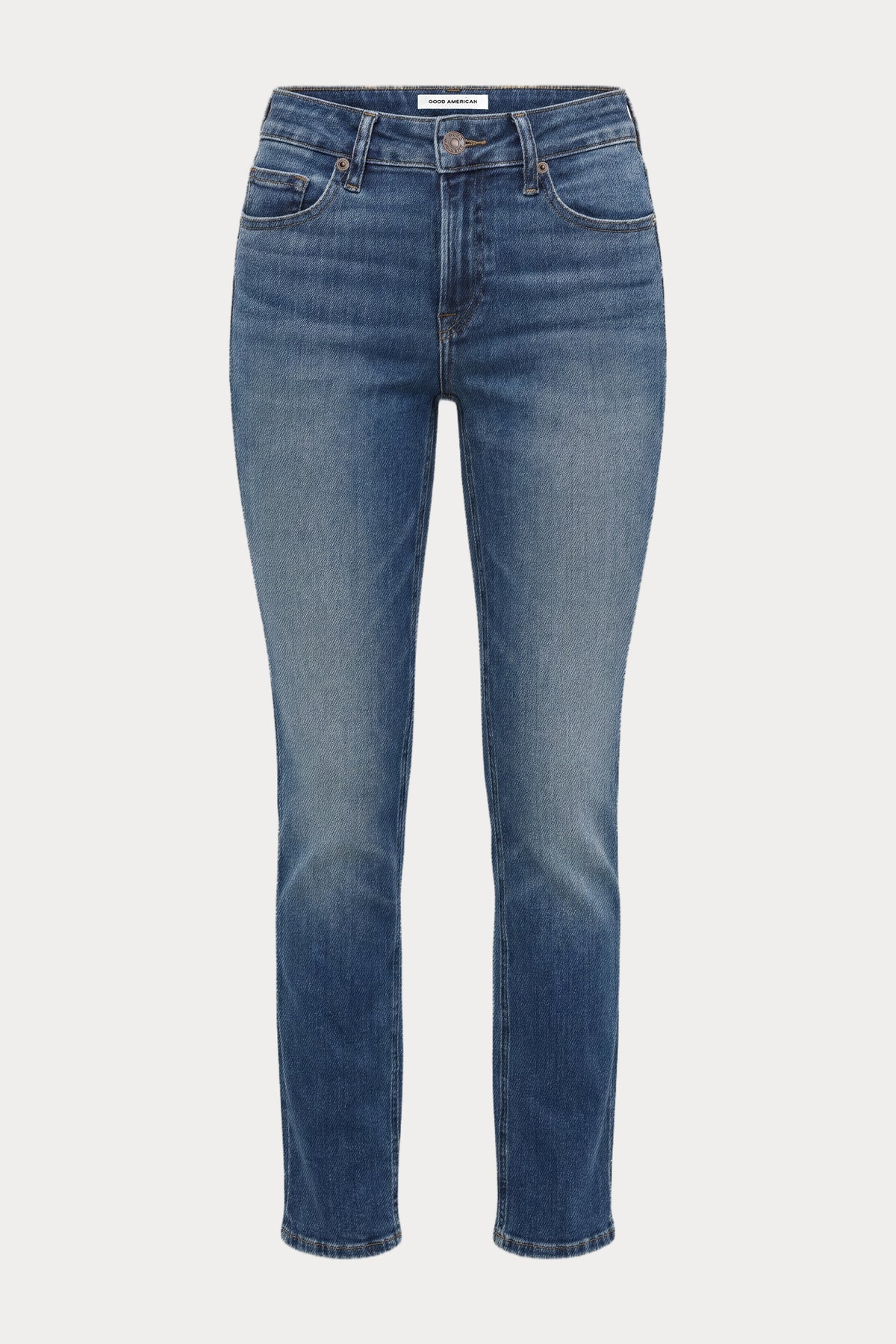 MID RISE CIGARETTE JEANS | NEWCREST-7 | GOOD AMERICAN | GHOST