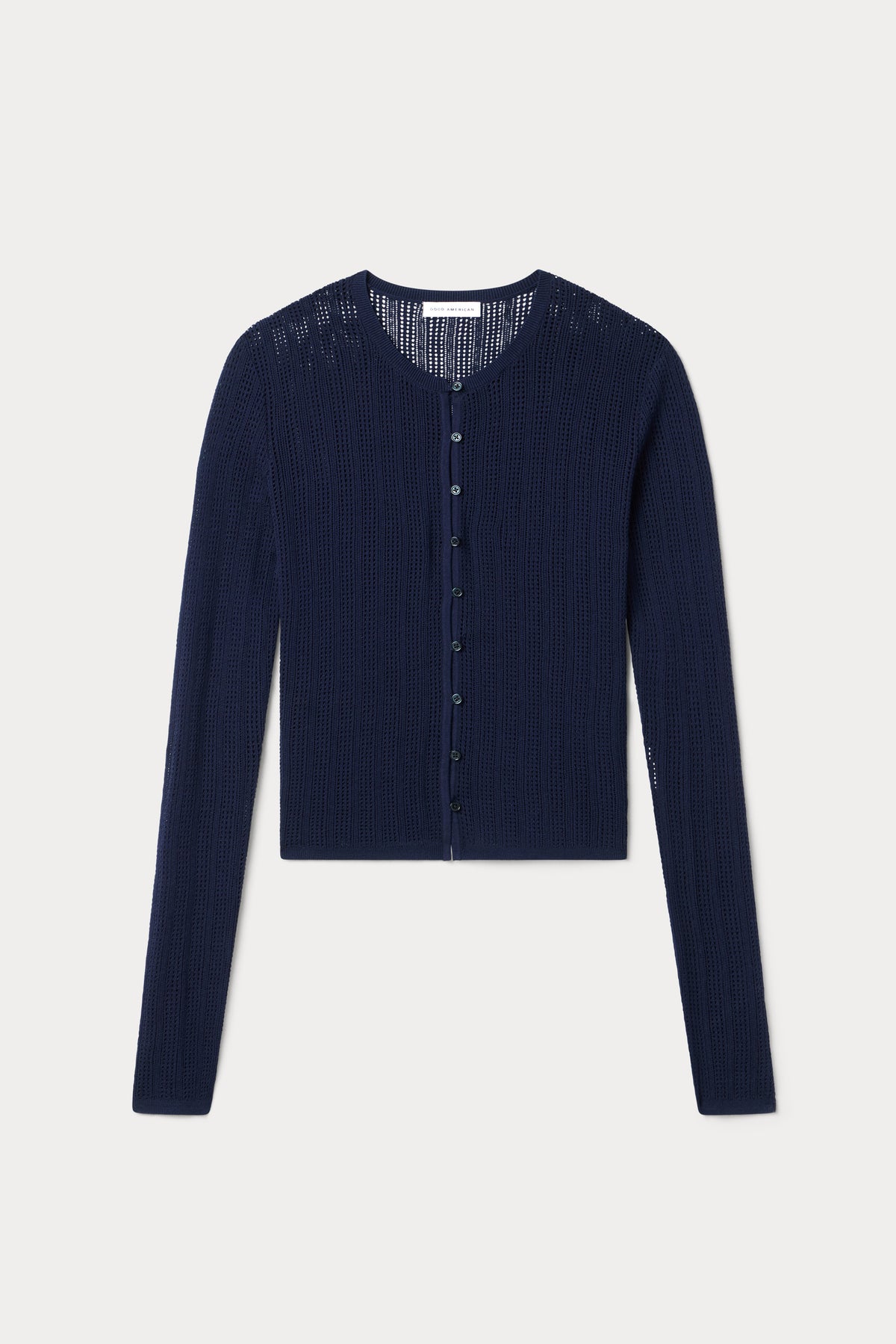 THE OPEN KNIT CARDIGAN | MIDNIGHT BLUE