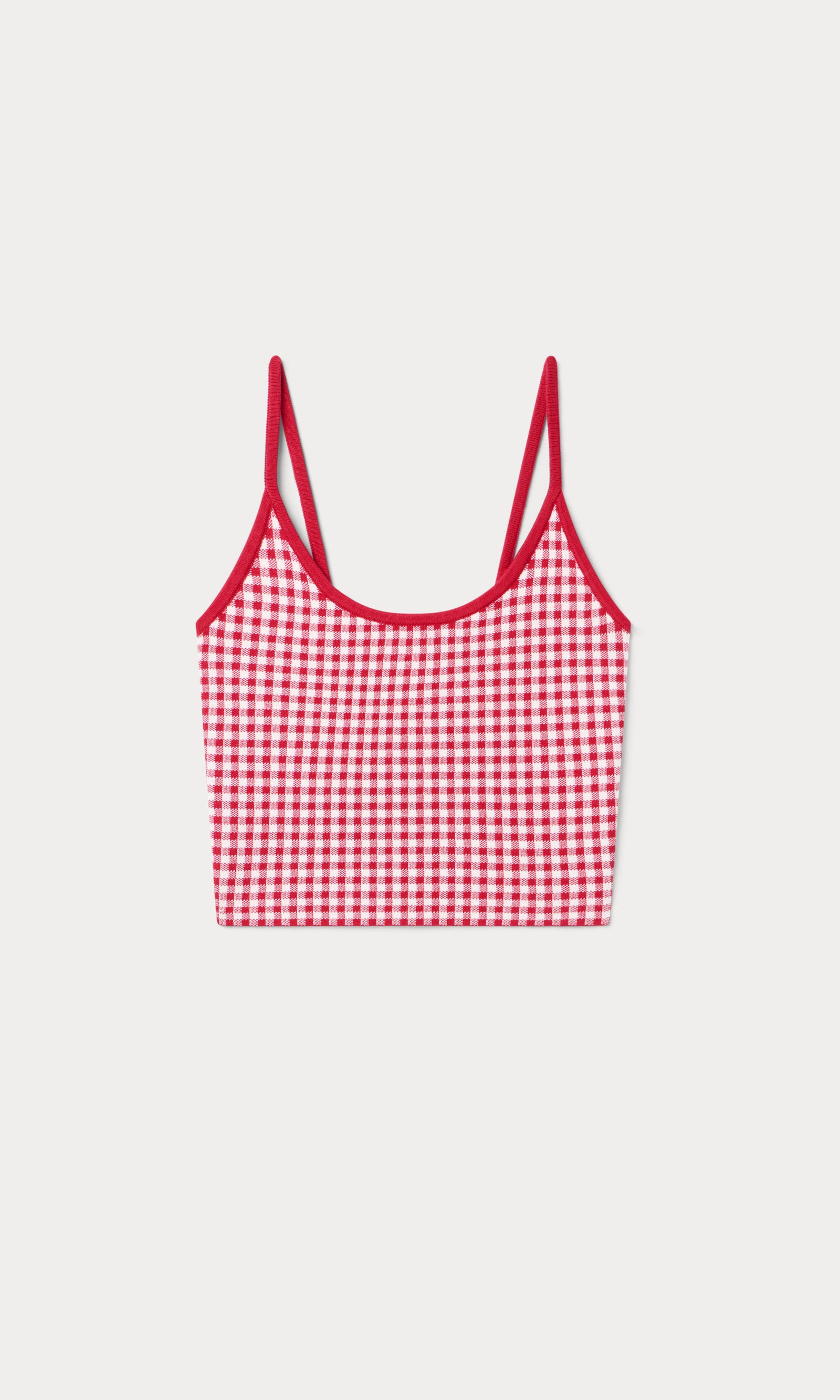 THE KEEPSAKE TANK | CHERRY GINGHAM